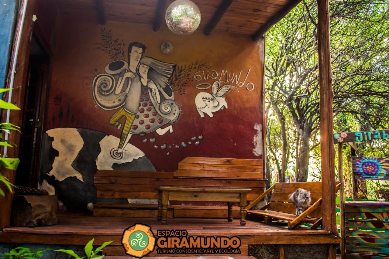 Hostel Eco Cultural Giramundo San Marcos Sierras Exterior foto